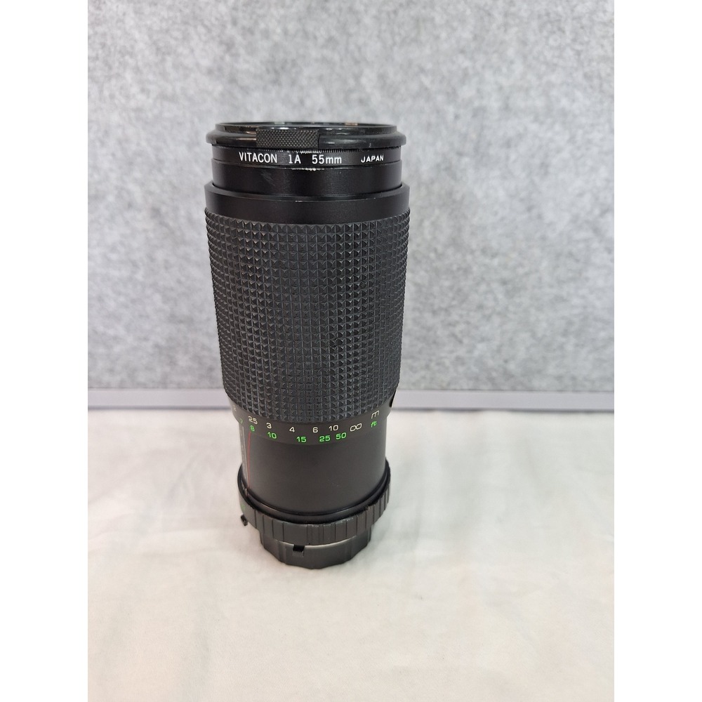 Vitacon Auto Zoom 75-200mm f4.5 Macro Lens Minolta MD Mount Japan 55mm Filter